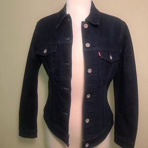 Women's Levi’s Khadi collection dark denim jacket